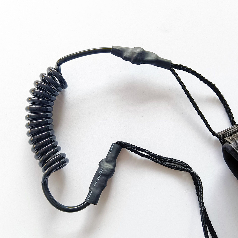 Surfboard Leash - サーフボード ラフト カヤック ロープ コイル状サーフボードリーシュ サーフィン