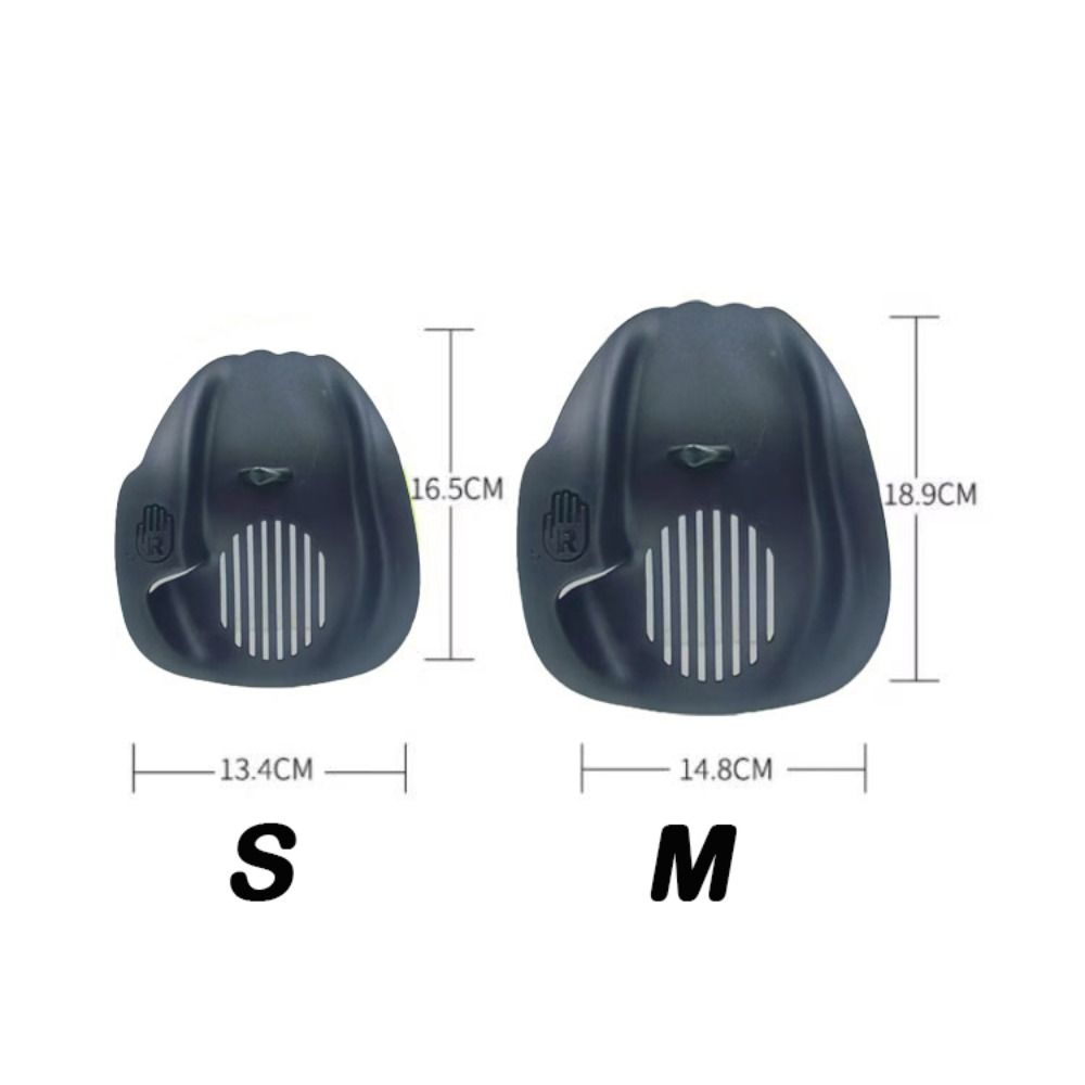 1 ペアのウェブ付き水泳ハンドパドル、調節可能なストラップ付 - Swim Fins のレビューと価格