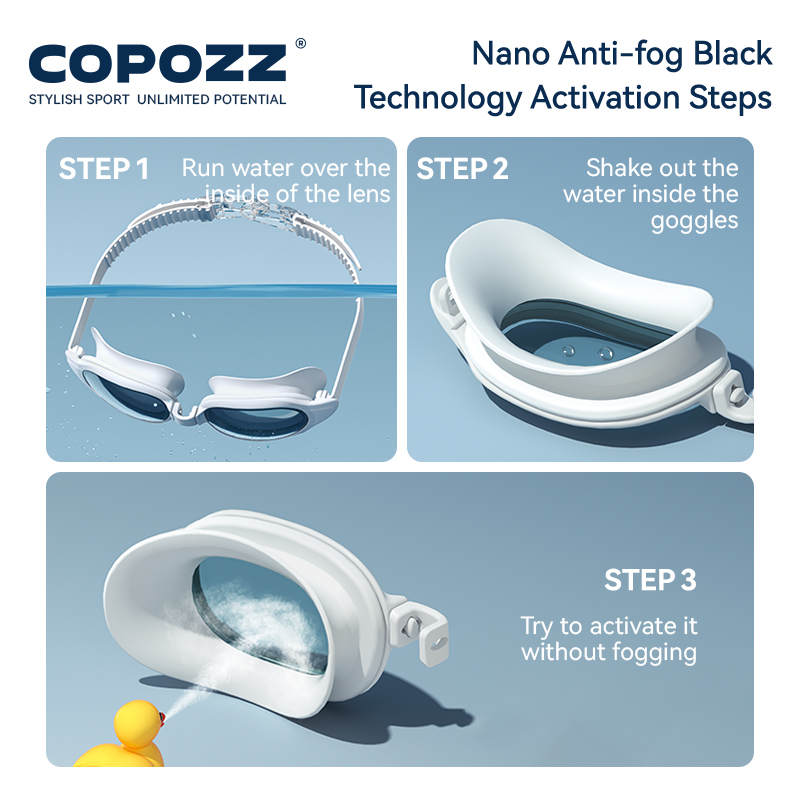 COPOZZ 近視水泳ゴーグル男性女性大人水泳ゴーグル Co - Goggles Swim のレビューと価格