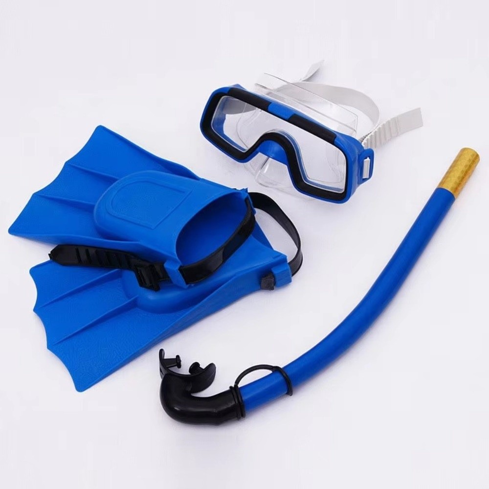 新しい防曇子供用ダイビングマスクセット調整可能で使いやすい水 - Snorkel Set のレビューと価格