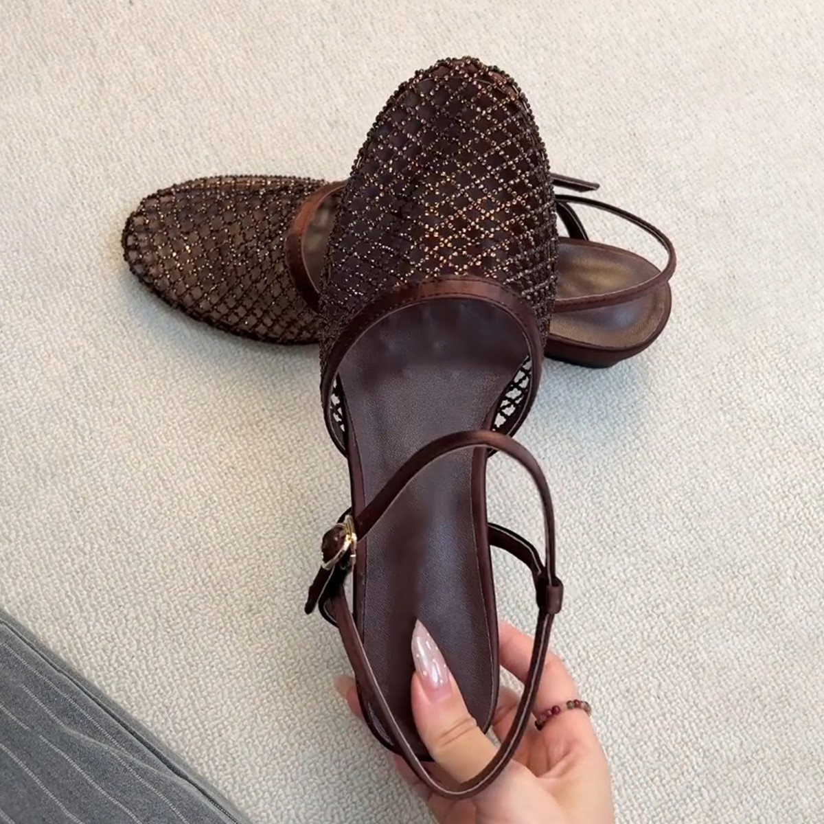 レディース　ラウンドトゥ　フラットサンダル　夏用ショートブー - Water Shoes のレビューと価格