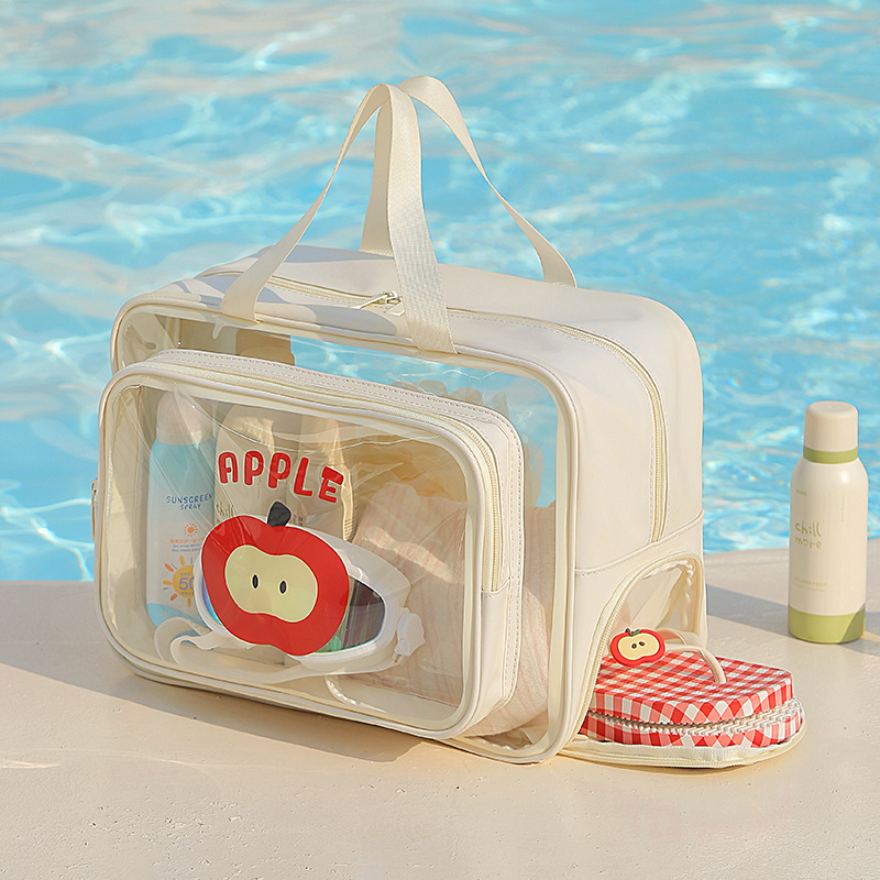かわいらしいリンゴ柄のスイミングバッグは、水泳、フィットネス - Flippers Swimming のレビューと価格