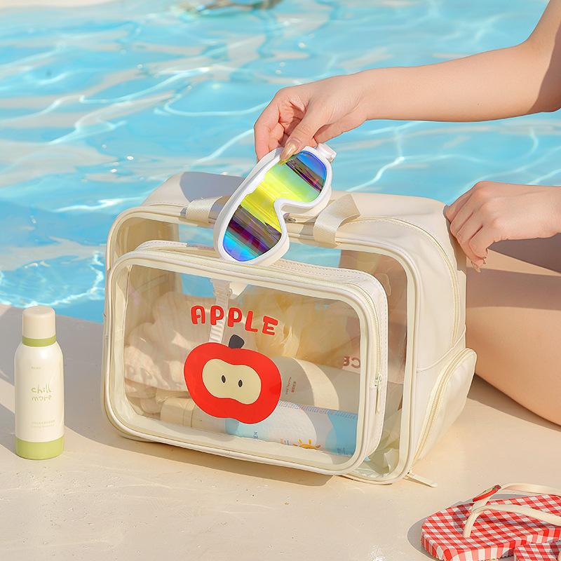 かわいらしいリンゴ柄のスイミングバッグは、水泳、フィットネス - Flippers Swimming のレビューと価格