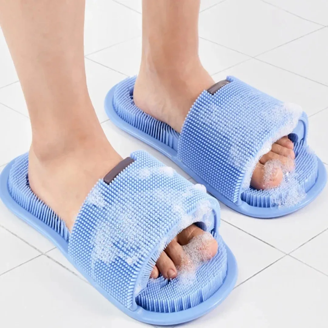 1pc マジックフットウォッシュスリッパオールラウンド毛ノン - Flippers Swimming のレビューと価格