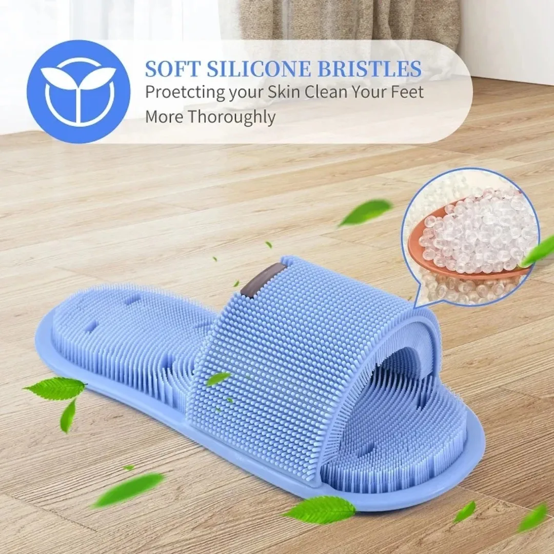 1pc マジックフットウォッシュスリッパオールラウンド毛ノン - Flippers Swimming のレビューと価格
