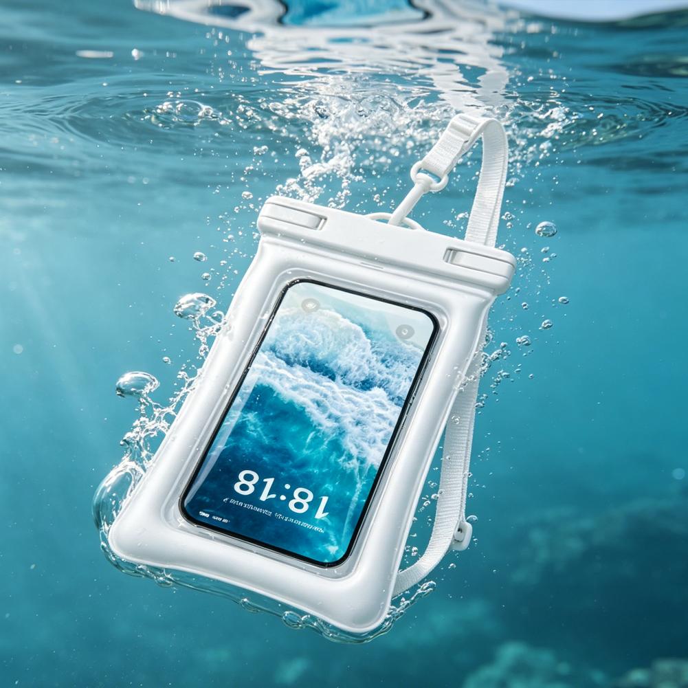 防水電話ポーチ、取り外し可能なストラップ付き、透明フローティ - Dry Bag Waterproof のレビューと価格