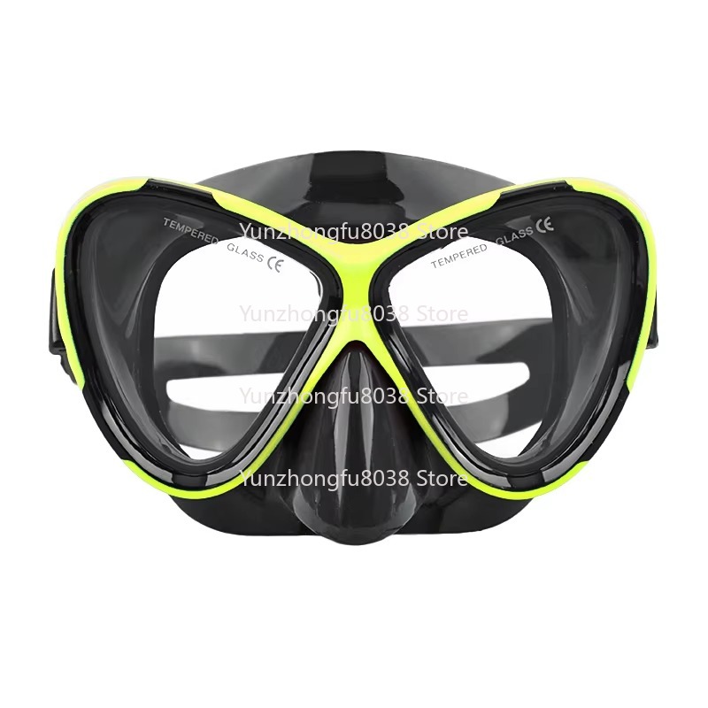 大人用スイミングダイビング用品、強化ガラス製曇り止め防水マス - Diving Mask のレビューと価格