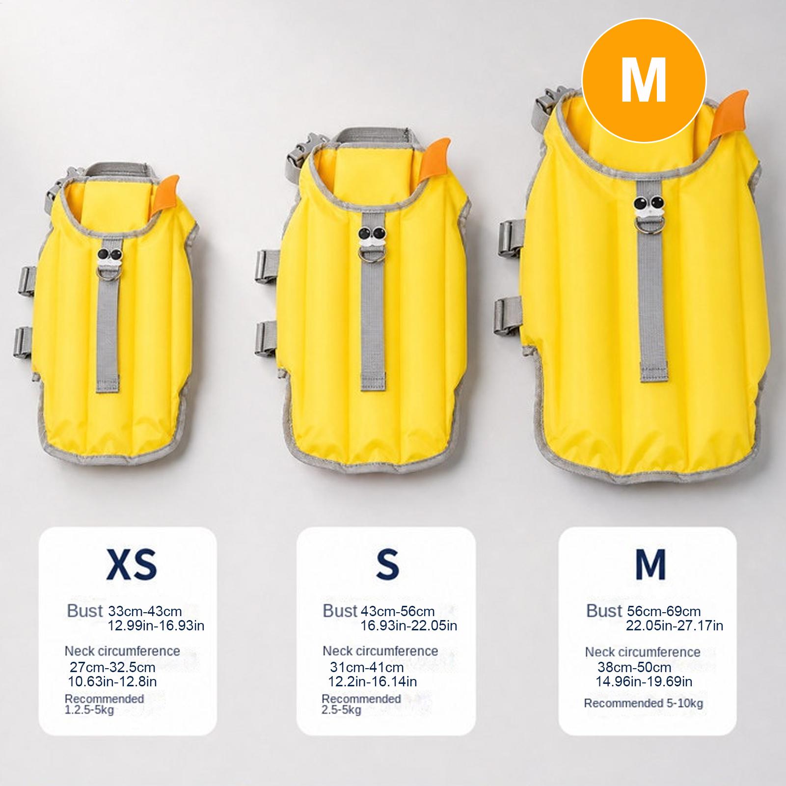 調節可能な犬用救命胴衣 高浮力 防水 犬用フローティングベス - Life Jacket のレビューと価格